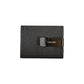 Sleek Leather Card Holder with Money Clip