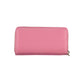 Elegant Pink Leather Wallet with Ample Space