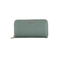 Chic Green Leather Wallet with Ample Storage