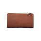 Elegant Brown Two-Compartment Wallet