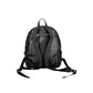 Chic Black Contrast Detail Backpack