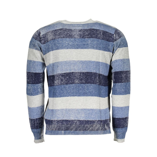 Nautical Striped Crew Neck Sweater