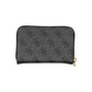 Chic Gray Polyethylene Wallet with Ample Storage