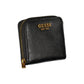 Chic Black Polyethylene Coin Purse Wallet