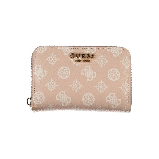 Chic Pink Multi-Compartment Wallet