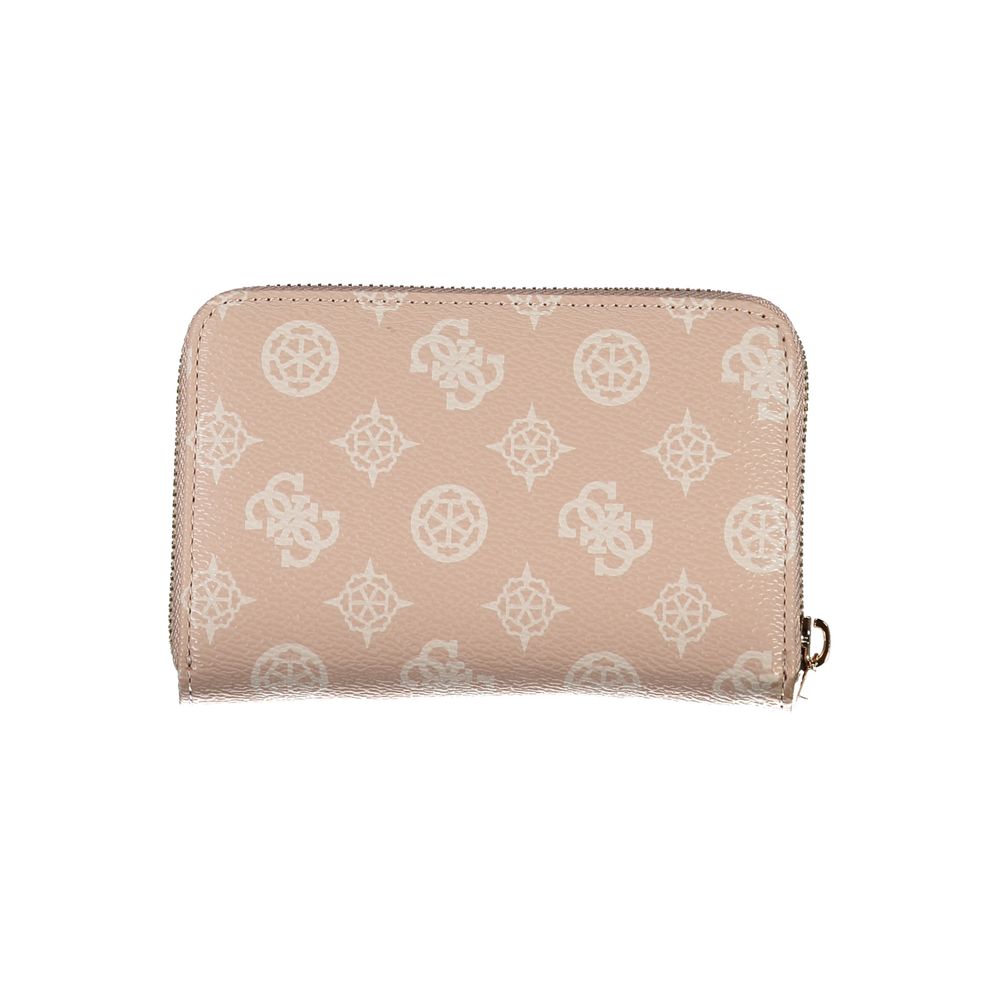 Chic Pink Multi-Compartment Wallet