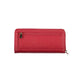 Chic Pink Polyethylene Compact Wallet