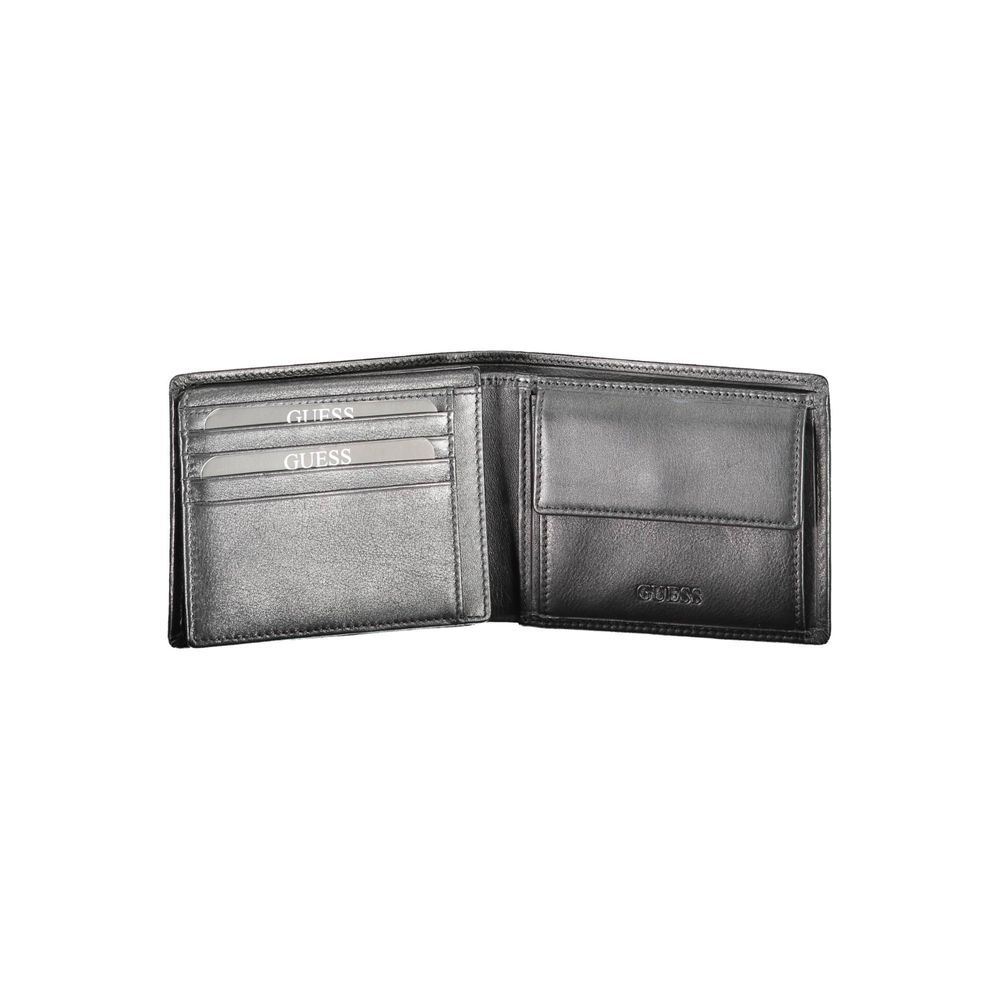 Classic Black Leather Men's Wallet