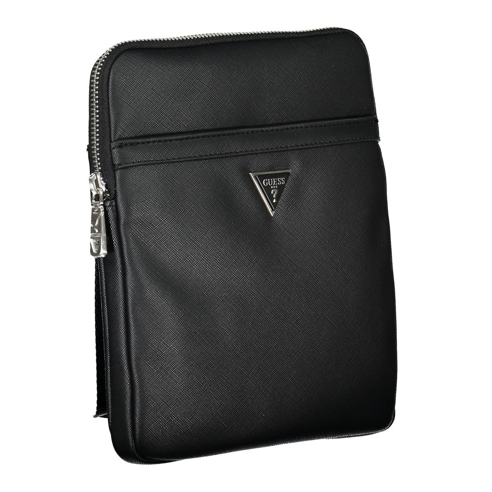 Elegant Black Shoulder Bag with Practical Design