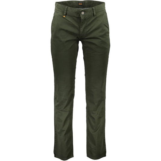 Sleek Slim Fit Menswear Trousers