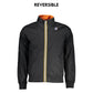 Sleek Waterproof Sports Jacket with Contrast Details