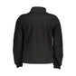 Sleek Black Sports Jacket with Contrasting Details