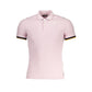 Chic Pink Polo with Contrast Detailing