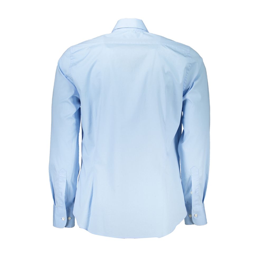 Elegant Slim Fit Long Sleeve French Collar Shirt