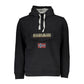 Elegant Fleece Hooded Sweatshirt with Embroidery