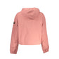 Elegant Pink Hooded Waterproof Sports Jacket