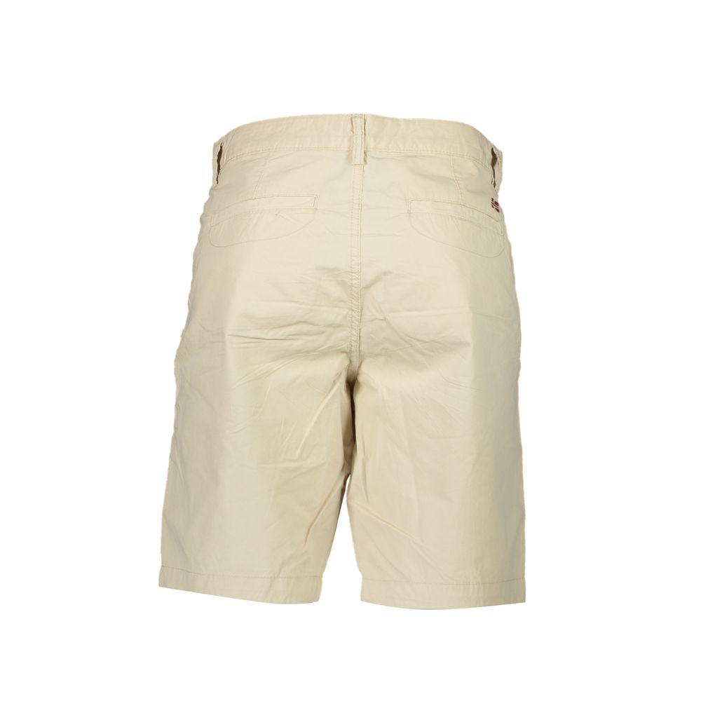 Chic Beige Bermuda Shorts - Summertime Elegance