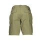 Exquisite Green Cotton Bermuda Shorts