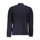 Elegant Long-Sleeved Blue Polo for Men