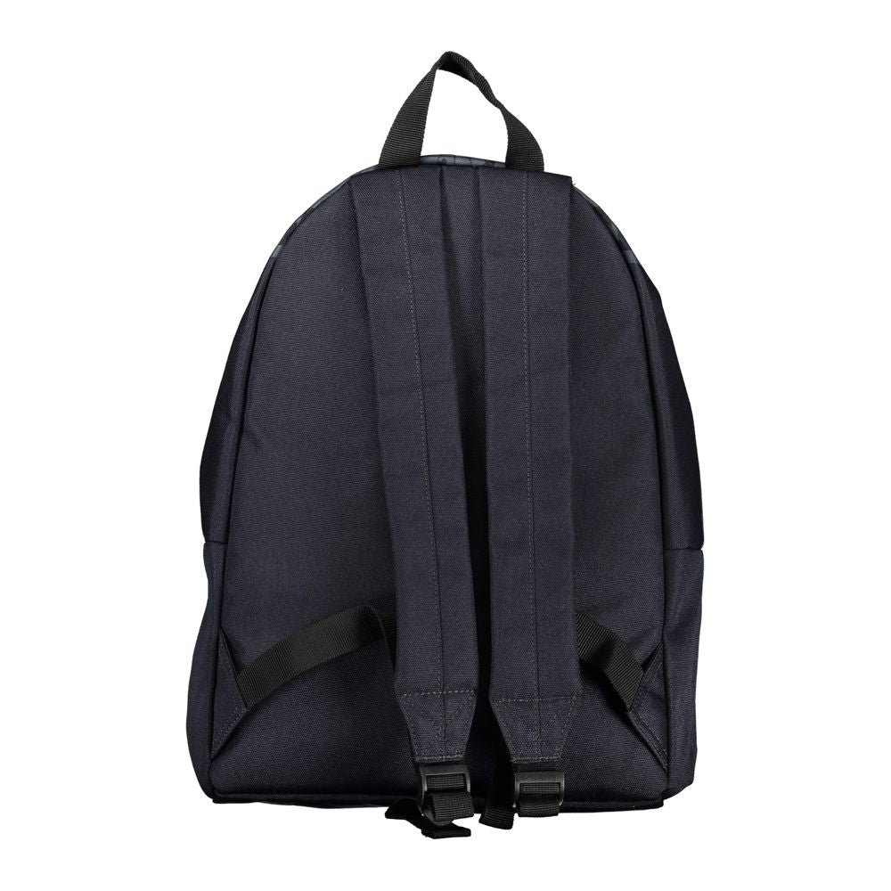 Elegant Cotton Backpack with Contrasting Details