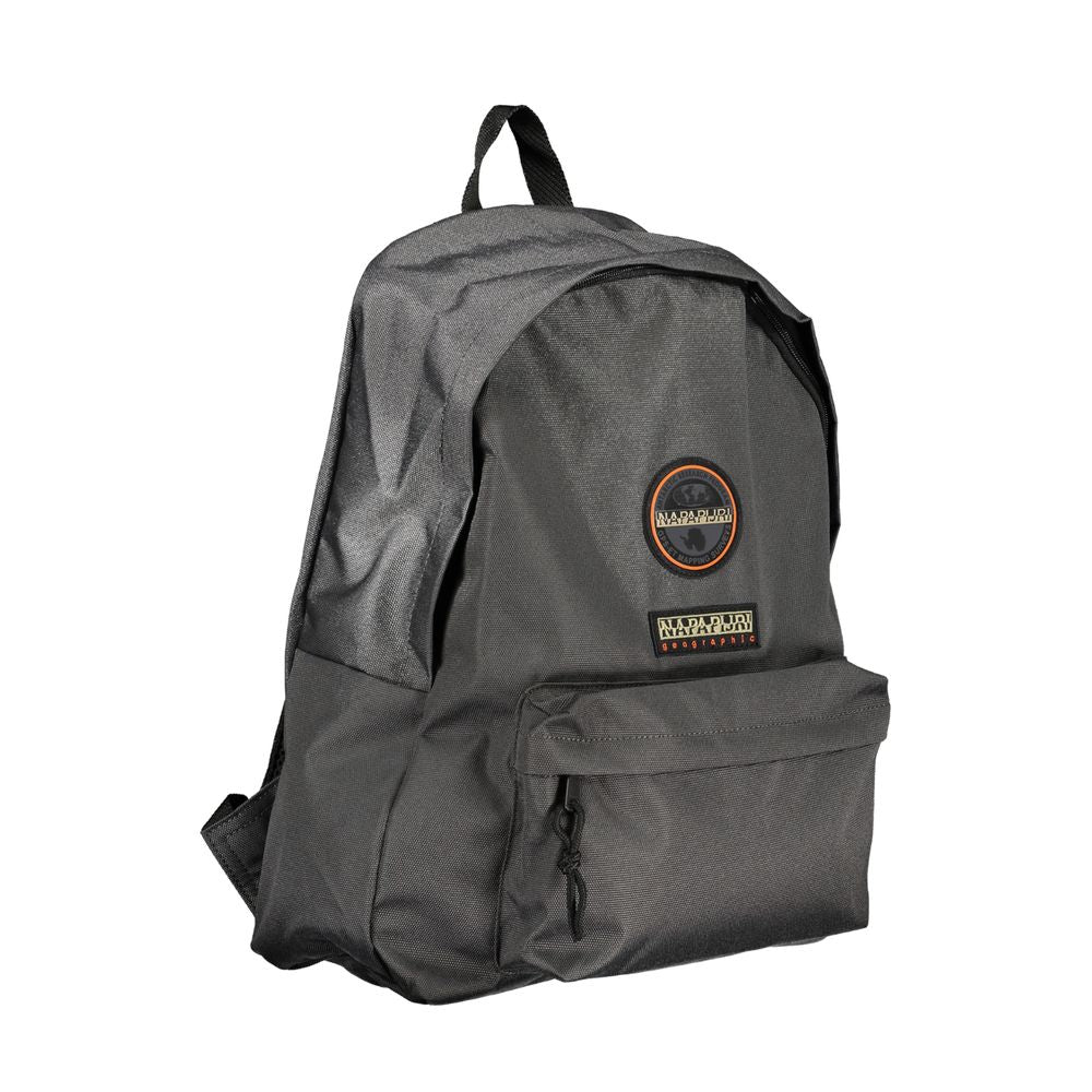 Eco-Conscious Gray Adjustable Backpack