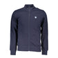 Eco-Conscious Zip-up Sweatshirt in Blue