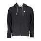 Eco-Conscious Hooded Sweatshirt in Black