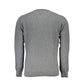 Eco-Conscious Gray Crew Neck Sweater