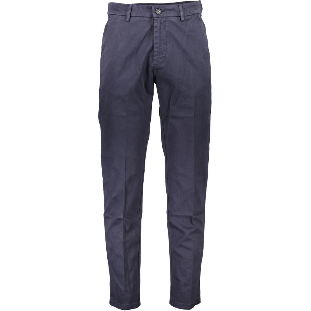 Slim Fit Four-Pocket Cotton Trousers