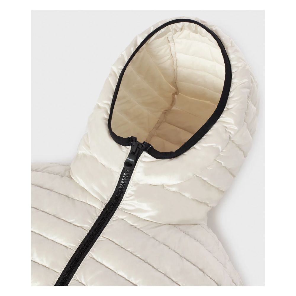 Elegant White Technical Light Jacket