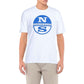 Crisp White Logo Cotton T-Shirt