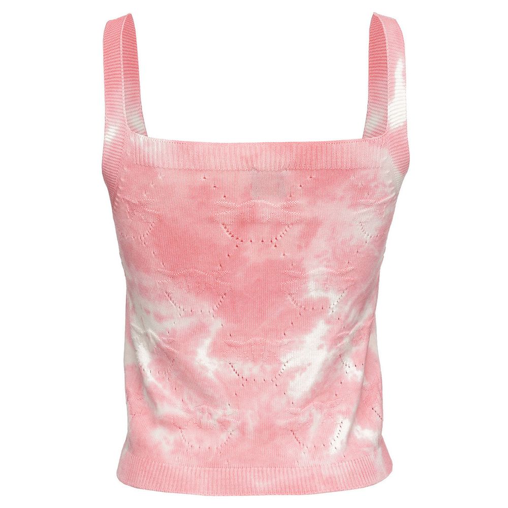 Pink Viscose Tops & T-Shirt