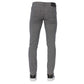 Elegant Gray Cotton Blend Pants