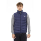 Chic Army Quilted Varsity Vest for Men