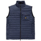 Elegant Men's Down Vest in Sumptuous Blue