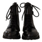 Elegant Black Leather Ankle Boots