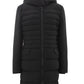 Elegant Long Quilted Black Jacket