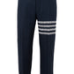 Elegant Striped Wool Trousers