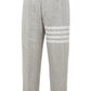 Elegant Striped Wool Trousers