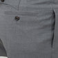 Elegant Dark Gray Tailored Trousers