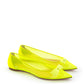 Vibrant Fluo Mesh Pointed Ballerinas