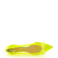 Vibrant Fluo Mesh Pointed Ballerinas