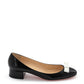 Elegant Black Patent Leather Ballet Flats