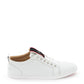 Elegant White Leather Sneakers