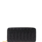 Elegant Intreccio Leather Zip Wallet