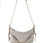 Elegant Ivory Leather Mini Shoulder Bag