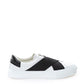 Chic White Leather City Sport Sneakers