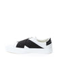 Chic White Leather City Sport Sneakers