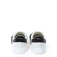 Chic White Leather City Sport Sneakers