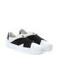 Chic White Leather City Sport Sneakers